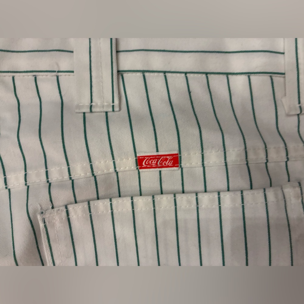 Coca-Cola pinstripe work pants